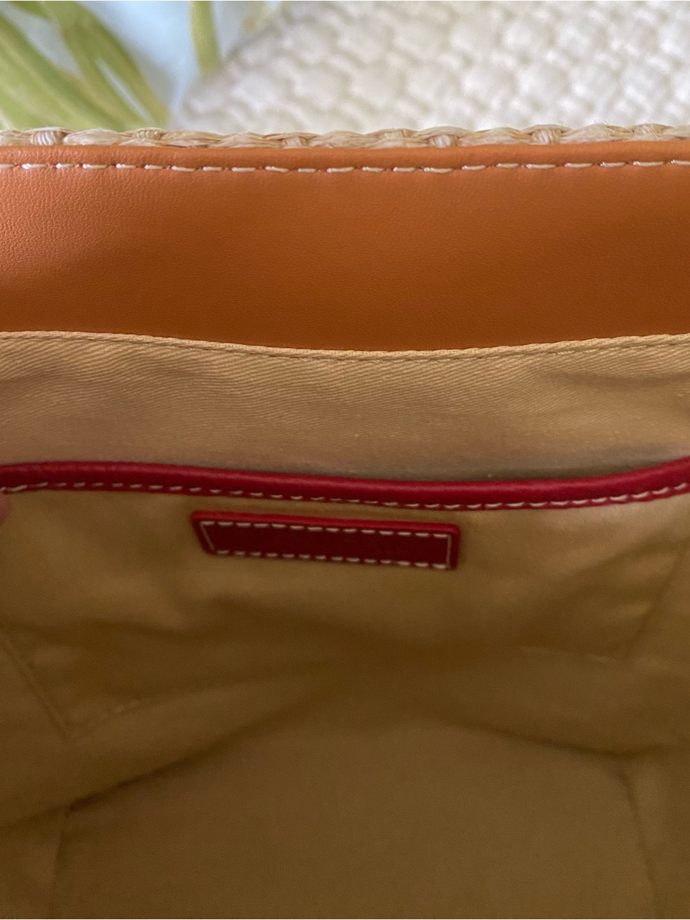NEW J. McLaughlin Crawford Straw Bag - Picture 8 of 8